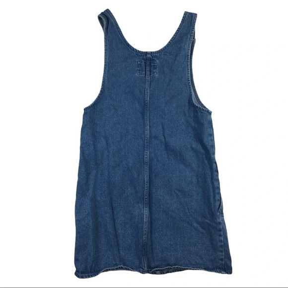 WJ411 Women’s Forever 21 VSCO Denim Overall Jean Dress S - Picture 4 of 4